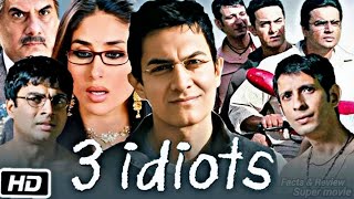 3 Idiots Full Movie  Aamir Khan  KAREENA KAPOOR  R Madhavan  full movie Review amp Facts [upl. by Nollaf]