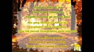 Lyrics Angela AkiTegami Have a Song on Your Lips Ost Letter Romanization Indonesian English [upl. by Briscoe]