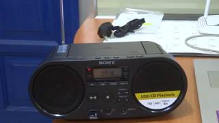 UNBOXING SONY AUDIO SYSTEM ZSPS50 [upl. by Hniv410]