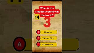 Whats the Smallest COUNTRY in the World [upl. by Noteek]