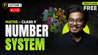 Number Systems Easiest LIVE🔥 Rudra Batch  Class 9  First Class FREE [upl. by Tnecnev]