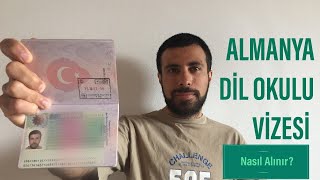 Almanya Dil Okulu Vizesi Nasıl Alınır [upl. by Horowitz]