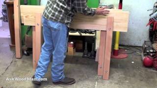 9 of 47 Making The Ultimate Work Table • A Woodworking Project [upl. by Bergess]