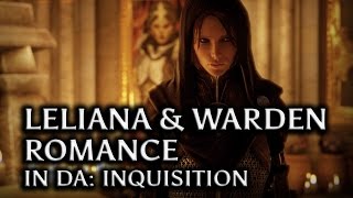 Dragon Age Inquisition  Leliana amp the Warden Romance in DAI Queen’s mistress version all scenes [upl. by Egoreg119]