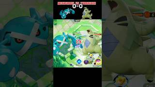 METAGROSS VS TYRANITAR 🏆Just Damage Test pokemonunite ytshorts Metagross tyranitar GodLSpidey [upl. by Signe]