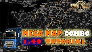 ETS2 149 MegaMap Tutorial  Deutsch  ProMods RusMap etc [upl. by Lenrow]