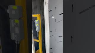 Wide Jamb Installation by others causing lift door and jamb to have dented amp scratched defects [upl. by Skipton]