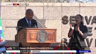 National Commemoration Day  Police Minister Senzo Mchunu weighs in [upl. by Ylro]