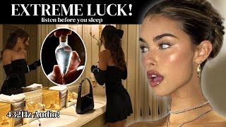 “Lucky Girl Syndrome” Extreme Luck Subliminal [upl. by Eilrak]