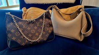 Similar shape amp capacity between Polene Umi amp LV Boulogne luxurybag louisvuitton polene [upl. by Malarkey]