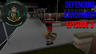 Singlehandedly defending Sandhurst Roblox [upl. by Anneuq]