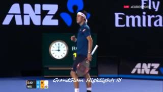 Djokovic vs Nishikori Australian Open 2016 [upl. by Lombardi]