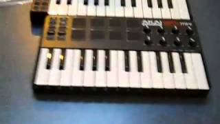 AKAI MPK Mini  LPK 25 Side by Side [upl. by Eyanaj]