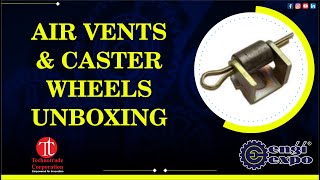 Technotrade Corporation Premium Air Vents amp Caster Wheels Unboxing  Stainless Steel Trolley [upl. by Watters308]