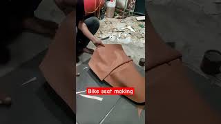 Bike seat making [upl. by Casteel]