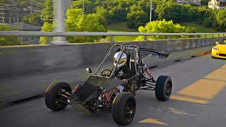 Need for Speed IRL  110hp Crosskart Taking over the Streets [upl. by Otrebliw]