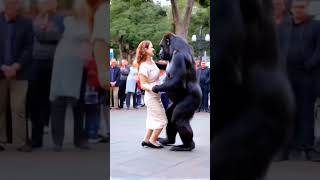 Gorilla dance gorilla shorts trending [upl. by Lehcem]