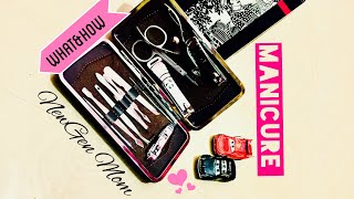 How to do Manicure at home  Tools of Manicure set  uses of Manicure toolsmanicuremanicure at hom [upl. by Windsor]