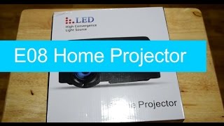 Projector Portable Home Theater Display  E08 Projector [upl. by Marijo]