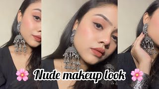 Nude makeup look  Basic makeup tutorial [upl. by Lisha]