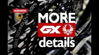 More Eagle GX 12 Speed Drivetrain Details Adjustments Chainline Racing it [upl. by Dione]