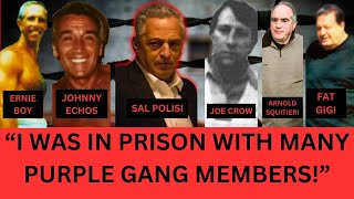 Sal Polisi On Being In Prison With Many Purple Gang Members  Gangsters Turned Into Mobsters [upl. by Francesco]