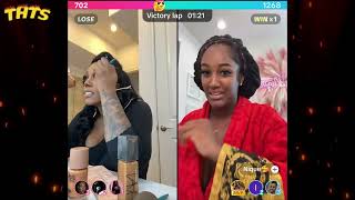 Nique and Kianna Jay on TikTok Live doing Q and A with fans [upl. by Kirshbaum]