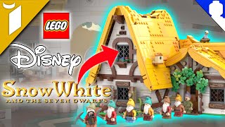 THIS COULD BE A SET LEGO Ideas Snow White amp The Seven Dwarfs House Classic Disney [upl. by Atis]