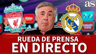 CHAMPIONS  LIVERPOOL vs REAL MADRID  RUEDA DE PRENSA de LUKA MODRIC Y CARLO ANCELOTTI  AS [upl. by Lamarre]