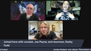 Jordan Rudess  Permission to Fly Livestream [upl. by Eilyk475]