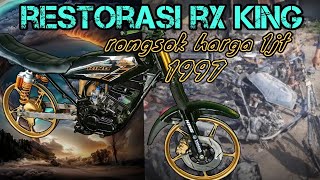 RESTORASI RX KING 1997 RONGSOK HARGA 1JT [upl. by Roskes855]