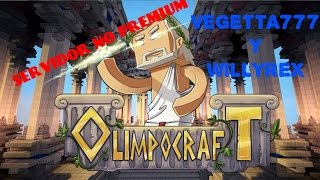 MINECRAFT SERVER VEGETTA777 NO PREMIUM  OLIMPOCRAFT  17 18 2015 JUNIO [upl. by Anovahs]