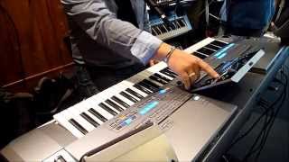 Yamaha Tyros 5  Master Demo Espace Claviers  Part 2  Piano amp Electric Piano [upl. by Aralomo]