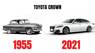 Toyota Crown Evolution 19552022 [upl. by Leseil641]