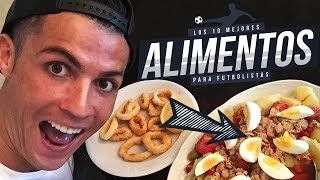 10 MEJORES ALIMENTOS PARA FUTBOLISTAS  ¿Qué Comen [upl. by Noryahs]