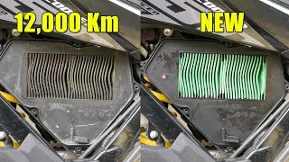 How And When To Change Your Air Filter Raider 150 Fi Maintenance [upl. by Arihsan645]