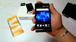 SONY LT26i Xperia S  Video review by Zoommer [upl. by Jolee]