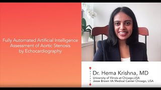 AI Echo for Aortic Stenosis Severity Assessment [upl. by Xirtaeb]