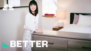 How To Organize Your Drawers With Marie Kondo  Better  NBC News [upl. by Arrotal]