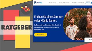 🦸‍♂️ Paypal Geschäftskonto eröffnen – So geht’s [upl. by Dlonyer]