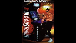 Blood Storm 1994  Arcade MAME [upl. by Freemon]