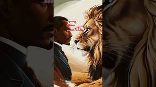 MAN LION🦁🦁viralvideo lion trending views MANLION [upl. by Norita]