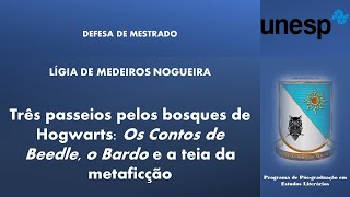 DEFESA DE MESTRADO  LÍGIA DE MEDEIROS NOGUEIRA  parte 1 arguição [upl. by Lohman]