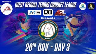 Day 3  West Bengal Tennis Cricket League 2024  Howrah [upl. by Ardnazil745]