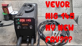 Vevor MIG 145 110v Flux Core Welder Test and review [upl. by Demona633]