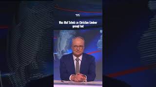 Was Olaf Scholz zu Christian Lindner gesagt hat  heuteshow shorts [upl. by Erdnoed]