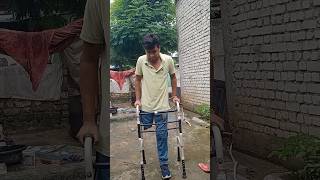 Amputee Man Minivlog 🙏Handicapped Vlogsshortsminivlogytshorts cgkivines [upl. by Nawek]