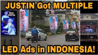 BREAKING JUSTIN Got MULTIPLE LED ADS in INDONESIA  Esbi Updates [upl. by Bourke522]