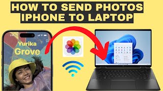 Hindi how to transfer photos from iphone to laptop without usb cable  Fastest Simple Free method [upl. by Ynes511]