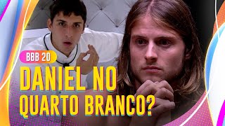 FELIPE PRIOR REVELA O PORQUÊ DE NÃO TER LEVADO DANIEL PARA O QUARTO BRANCO  BBB 20 [upl. by Landsman]